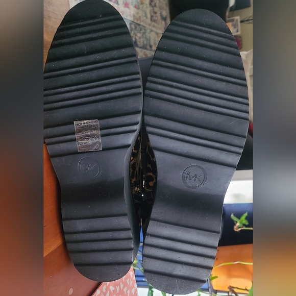 MICHAEL MICHAEL KORSHaskell Leopard Calf Hair Combat Boot - Picture 3 of 3